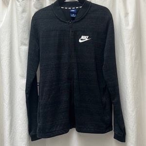 Black Nike Zipup